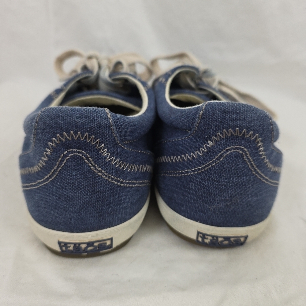 Taos Star Women's Sneakers STA-12844 Blue Denim Canvas Lace Up Low Top Size 10 - Picture 3 of 7